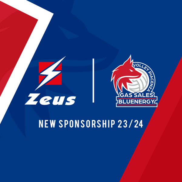 Zeus: new Piacenza Volley's Technical Sponsor