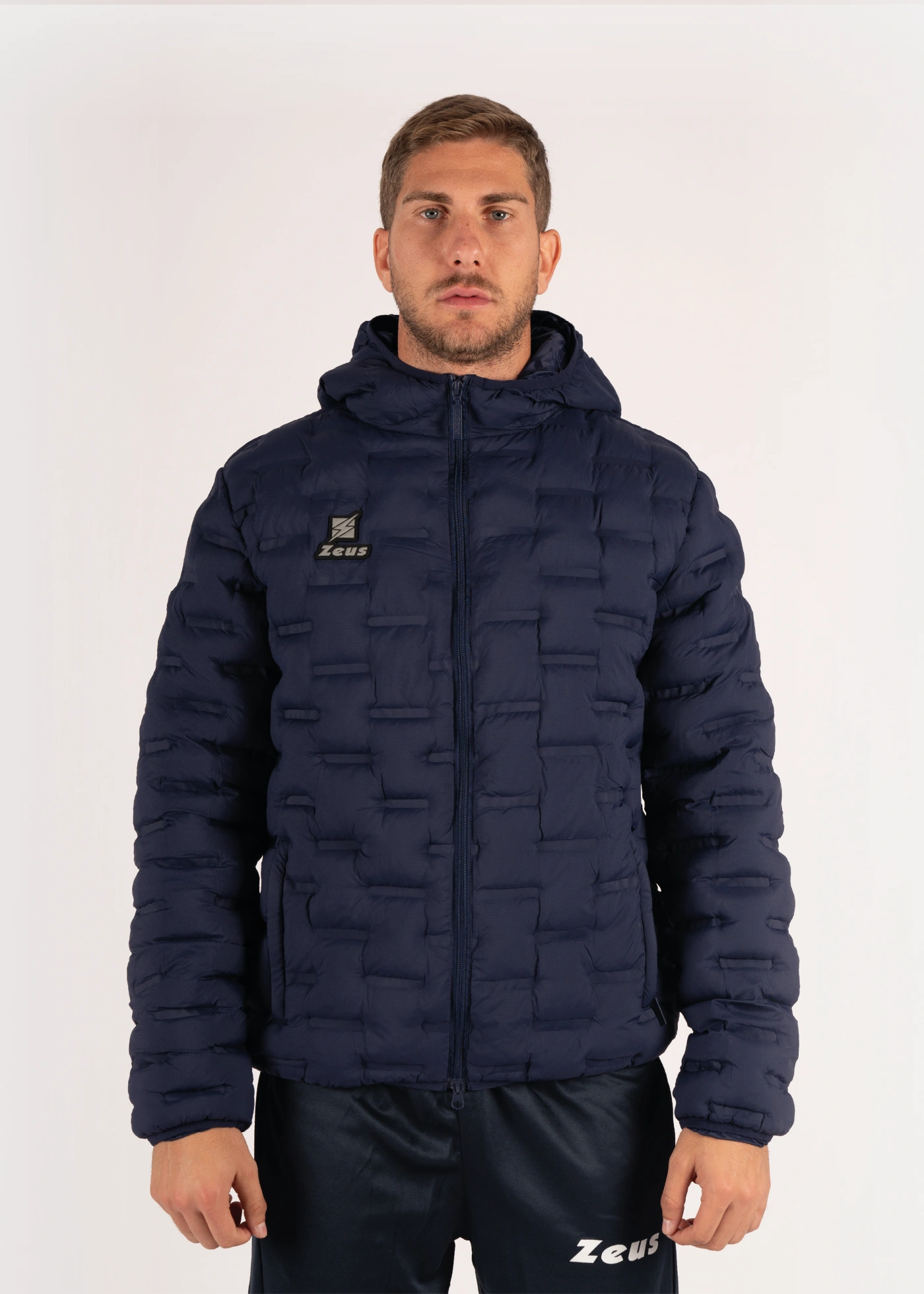 Zeus Rangers Giubbotto Ufficiale Uomo - Collezione 2024 - Blu/Giallo - Taglia 2XS - 3