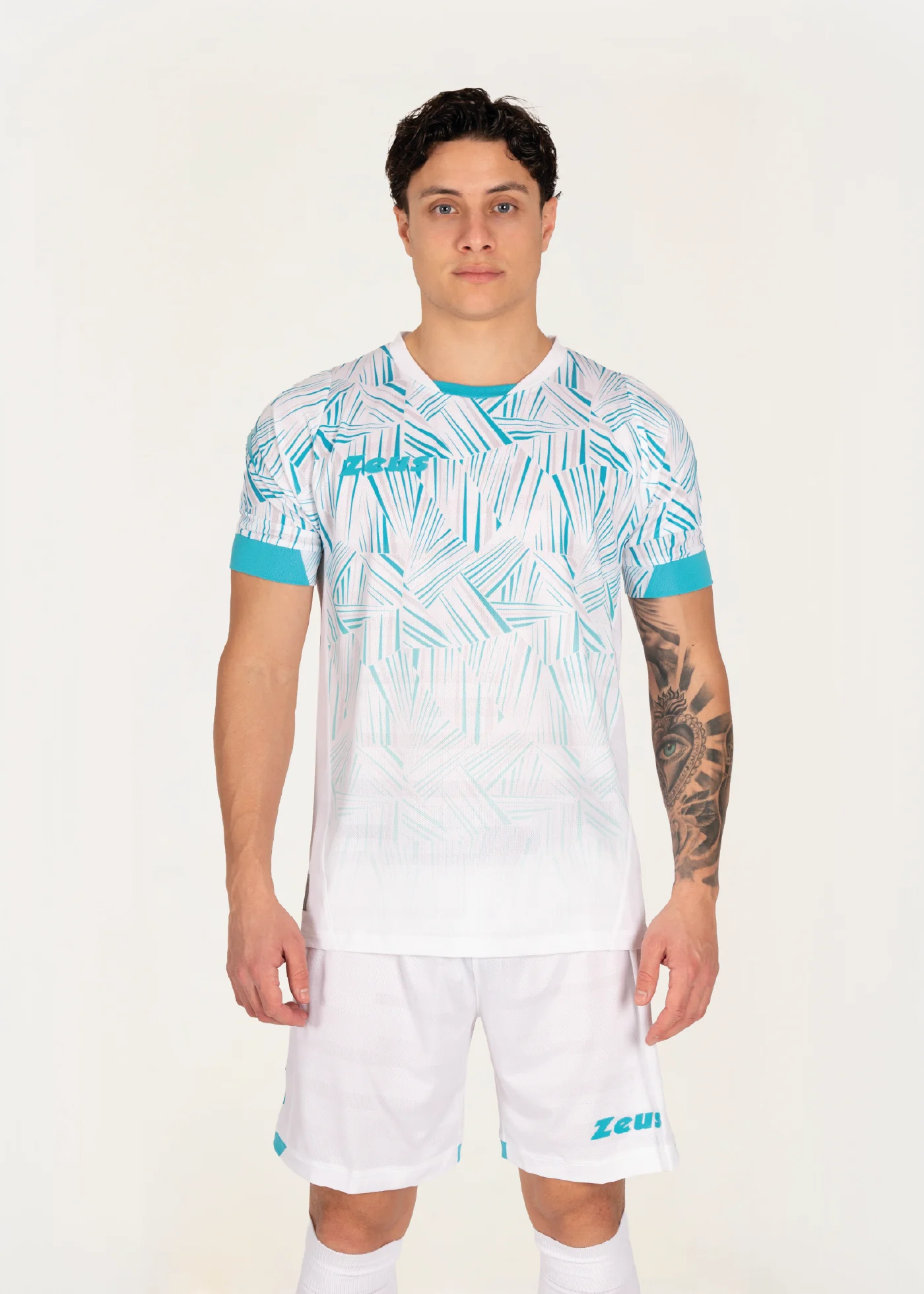 BIANCO/TURQUOISE