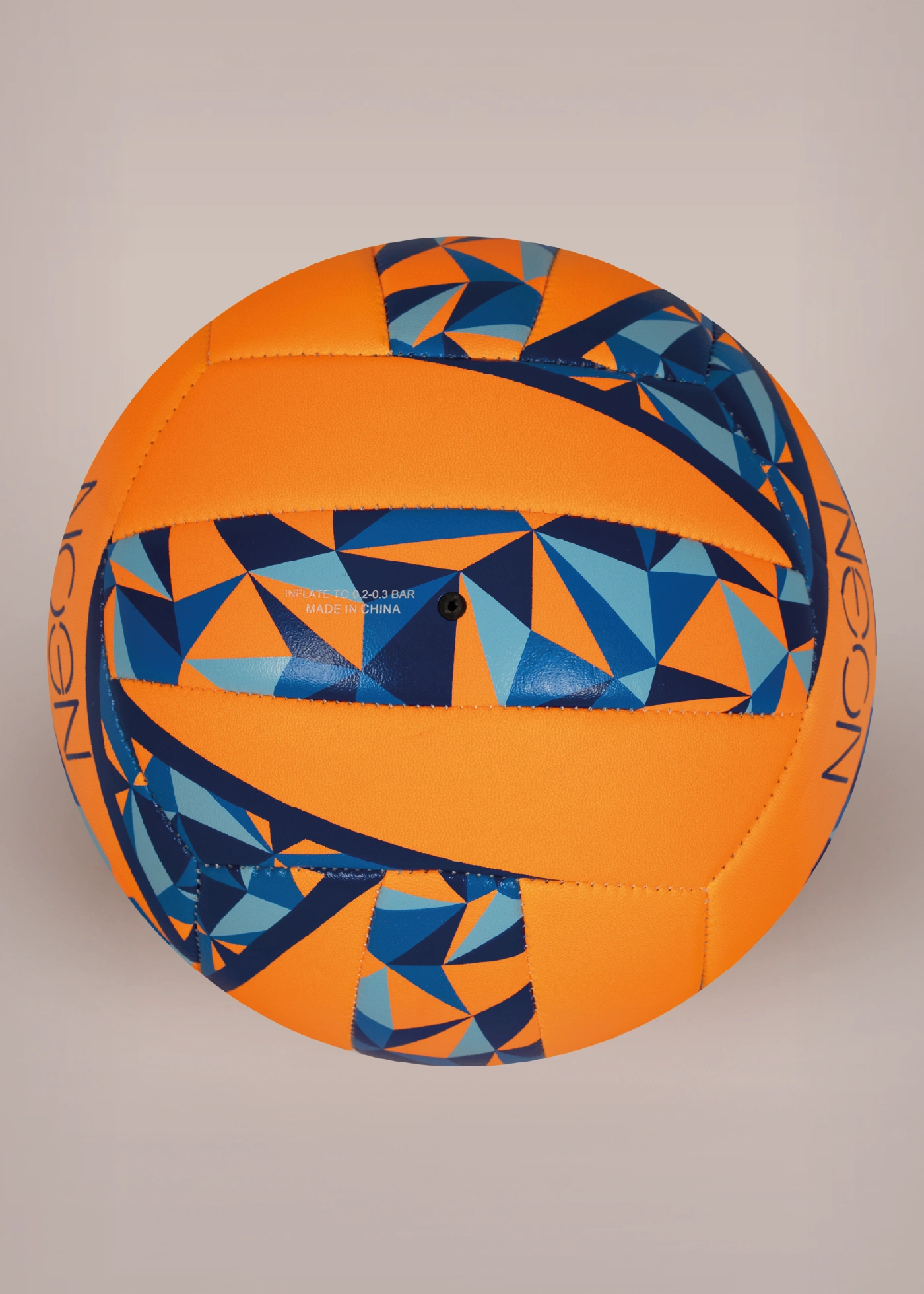 Zeus Ballon de volley-ball de plage orange fluo